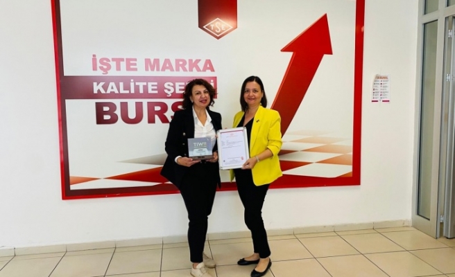 Akka’ya “TSE Kadın Girişimci Belgesi”