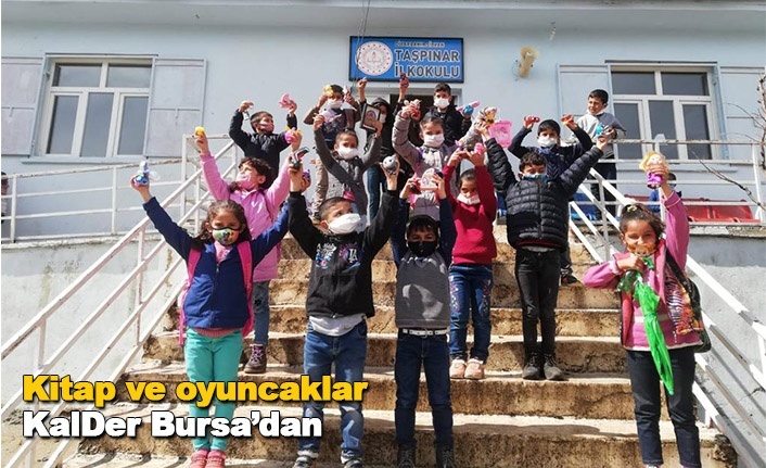 Kitap ve oyuncaklar KalDer Bursa’dan