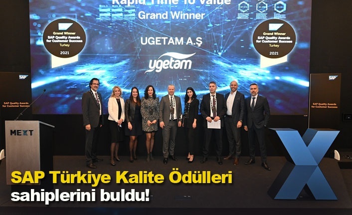 SAP Türkiye Kalite Ödülleri sahiplerini buldu!